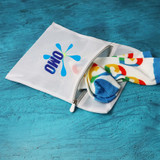 <p>Designed specifically for environments that deal with high levels of washing every week, our Osha Mesh Laundry Bag has been manufactured to last. Using high tension and strong 100% polyester construction, each bag can be secured with a zipper for the contained and hygienic transportation of your delicate garments. Able to withstand the high temperatures found within washing machines &#8211; allowing you to place the bag in its entirety within your washing load.</p>
<p><strong>Disclaimer:</strong> Small details will wash off &#8211; for best results, we recommend using bold or larger print areas.</p>
<p>Please note that a standard digital transfer CMYK cannot match exactly PMS. Converting artwork colours from CMYK to PMS costs $40.00 net per colour.</p>
<p>For digital transfer printing, please ensure art and colours are at full opacity.</p>
