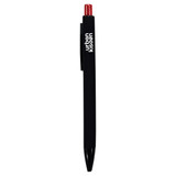 <p>Inspired by the sleek sophistication of the modern corporate world, the Xola pens represent the beautiful potential of stationary. With a matt black barrel and a shiny, coloured plunge, the Xola pens channel trending fashions in their design. Write a new chapter in the book of immaculate branding.</p>
