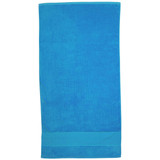 Terry Velour Towel - Aqua