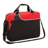 Switch Satchel - Black,Red