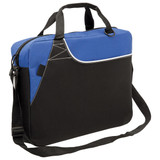 Switch Satchel - Black,Royal