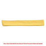 Cotton Hatband - Gold