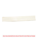 Cotton Hatband - Natural