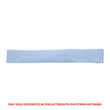 Cotton Hatband - Sky Blue