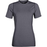 Women's Lotus H2X-Dry S/S Tee - Navy Melange