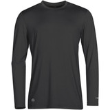 Men's Lotus H2X-Dry L/S Tee - Carbon Melange