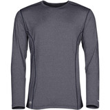 Men's Lotus H2X-Dry L/S Tee - Navy Melange