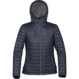 Women's Gravity Thermal Jacket - Navy,Charcoal