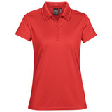Women's Eclipse Pique Polo - Bright Red