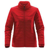 Women's Nautilus Quilted Jacket - Bright Red