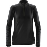 Women's Pulse Fleece Pullover - Black,Carbon