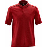 Men's Endurance HD Polo - Bright Red,Black