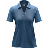 Women's Mistral Heathered Polo - Ocean