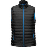 Men's Stavanger Thermal Vest - Black,Azure Blue