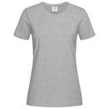 Women's Heavyweight Comfort-T Crew Neck - Grey Heather