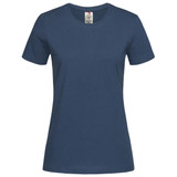 Women's Classic-T Organic Crew Neck - Navy