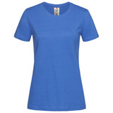 Women's Classic-T Organic Crew Neck - Bright Royal
