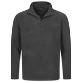 Men's Active Fleece Half-Zip - Grey Steel