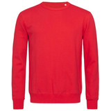 Men's Active Sweatshirt - Crimson Red