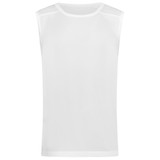 Men's Active 140 Sleeveless - White