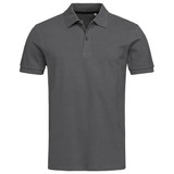 Men's Henry Polo - Slate Grey