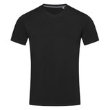 Men's Clive V-neck - Black Opal