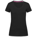 Women's Claire V-neck - Black Opal