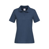 Women's Heavyweight Polo - Navy