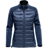 Women's Narvik Hybrid Jacket - Indigo,Indigo Heather