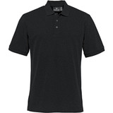 Men's Nantucket Stretch Pique Polo - Black