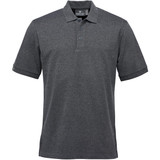 Men's Nantucket Stretch Pique Polo - Charcoal Heather