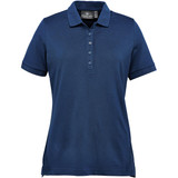 Women's Nantucket Stretch Pique Polo - Indigo