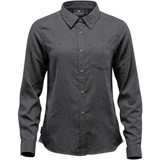 Women's Cambridge L/S Shirt - Charcoal