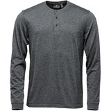 Men's Torcello L/S Henley - Graphite Heather