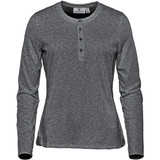 Women's Torcello L/S Henley - Graphite Heather