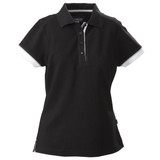 Antreville Women's Cotton Polo - Black