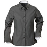 Redding Women's Blouse - Charcoal
