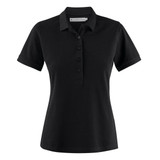 Neptune Women's Cotton Polo - Black