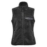 Women's Bergen Sherpa Fleece Vest - Black
