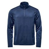 Men's Augusta 1/4 Zip Long Sleeve - Navy