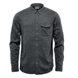 Men's Dockyard Long Sleeve Twill Shirt - Graphite