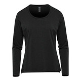 Women's Montebello Performance Long Sleeve Tee - Black