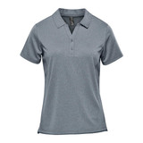 Women's Dockyard Performance Short Sleeve Polo - Dolphin Heather