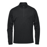 Men's Dockyard 1/4 Zip Pullover - Black