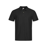 Men's Heavyweight Polo - Black Opal