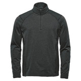 Men's Treeline Performance 1/4 Zip Pullover - Black Heather