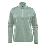Women's Treeline Performance 1/4 Zip Pullover - Ice Blue Heather