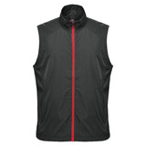 Men's Pacifica Vest - Black,Bright Red