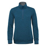 Women's Montebello Thermal 1/4 Zip Pullover - Steel Blue