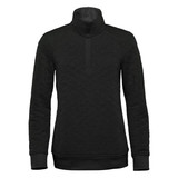 Women's Montebello Thermal 1/4 Zip Pullover - Dark Charcoal Heather